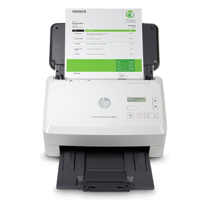 HP ScanJet Enterprise Flow 5000 s5 Escáner alimentado con hojas 600 x 600 DPI A4 Blanco