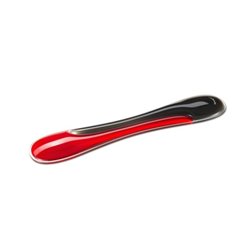 REPOSAMUÑECAS DUO GEL TECLADO SLIM COLOR NEGRO / ROJO KENSINGTON K62442WW