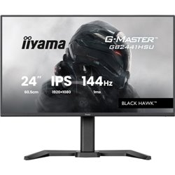 MONITOR IIYAMA 24 PULGADAS RESOLUCIÓN FULL HD (1920X1080), PANEL IPS, 1 MS (MPRT), 100 HZ, BRILLO 250, CONTRASTE 1300:1, HDMI, D