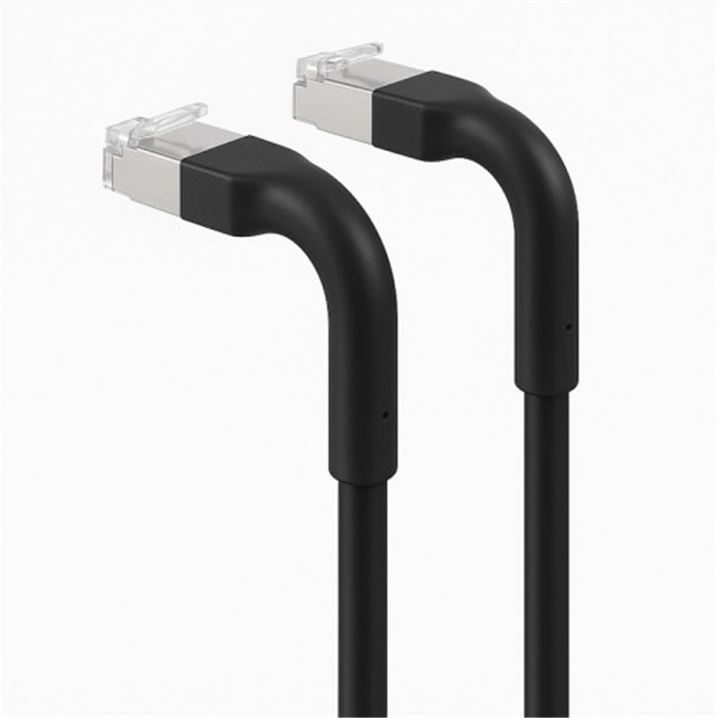 Ewent IM1317 cable de red Negro 1 m Cat6a U/UTP (UTP)