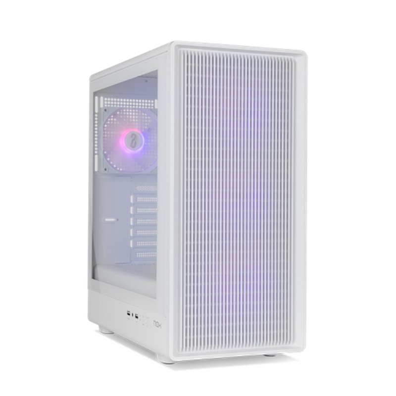 NOX Infinity IOTA Midi Tower Blanco