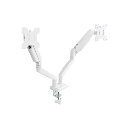 TooQ DB1434TNR-W soporte para monitor 86,4 cm (34") Escritorio Blanco