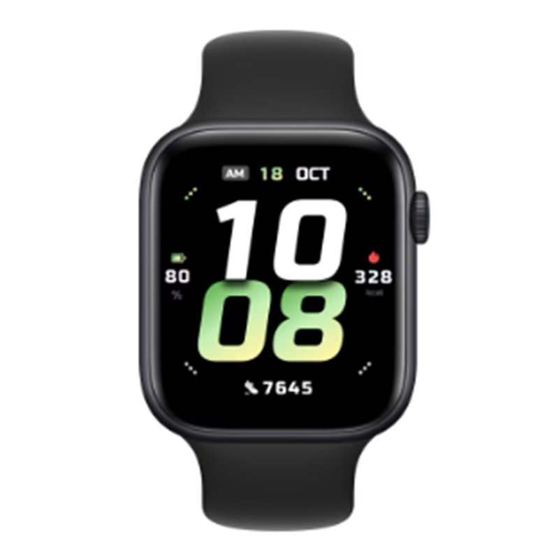 Huawei Watch 5 4,7 cm (1.85") AMOLED 45.6 mm Digital 450 x 390 Pixeles Pantalla táctil Negro GPS (satélite)