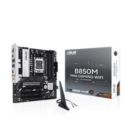 ASUS B850M MAX GAMING WIFI AMD B850 Zócalo AM5 micro ATX
