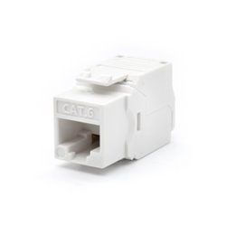 WP WPC-KEY-6UP-TL/W conector RJ45 Blanco