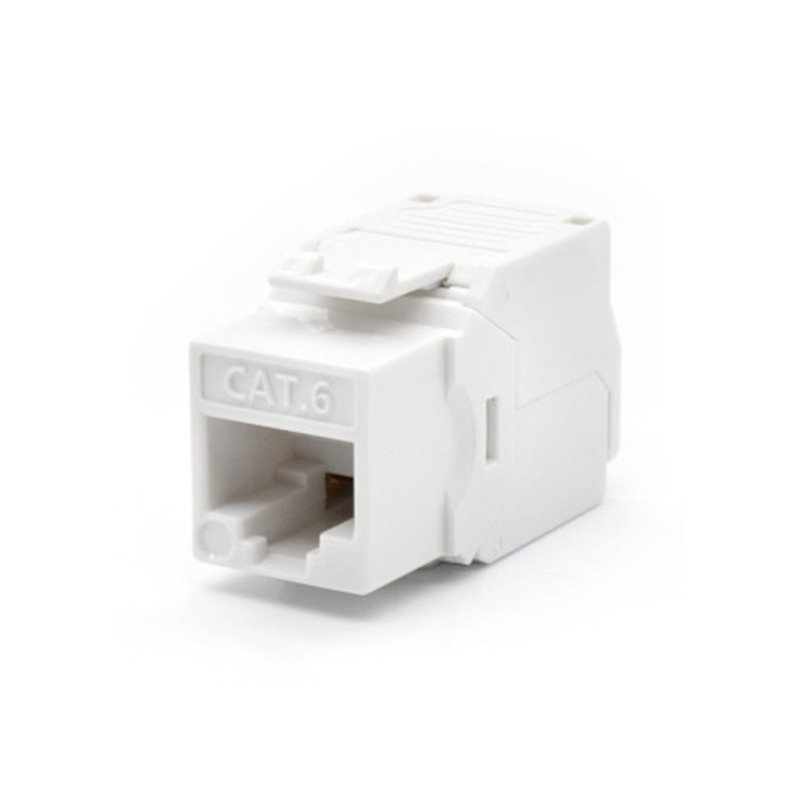 WP WPC-KEY-6UP-TL/W conector RJ45 Blanco