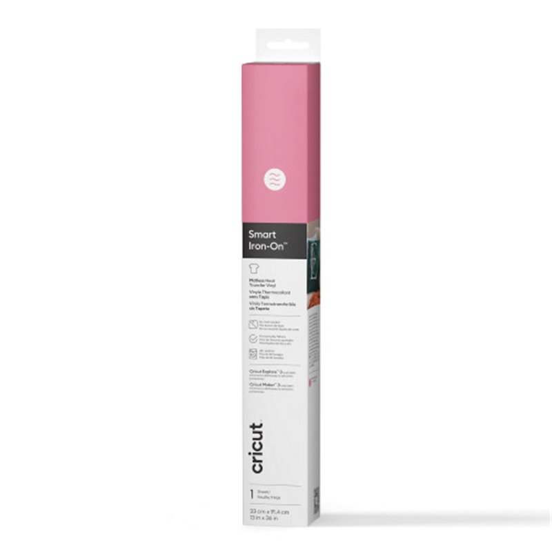 Cricut 2011654 vinilo de transferencia térmica Rollo de vinilo de termotransferencia Vinilo de termotransferencia liso 1 hojas