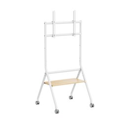 Ewent EW1582 soporte para TV 2,18 m (86") Blanco, Madera