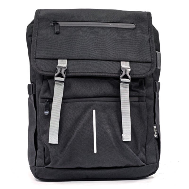 Ewent EW2537 maletines para portátil 40,9 cm (16.1") Mochila Negro