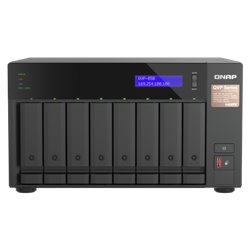 QNAP QVP-85B servidor de almacenamiento NAS Torre Intel® Core™ i5 32 GB DDR4 Unidad de disco duro QVR Pro Negro