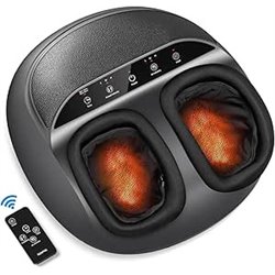 RENPHO  SHIATSU FOOT MASSAGER - COMPACT - WITH REMOTE CONTROL - BLACK