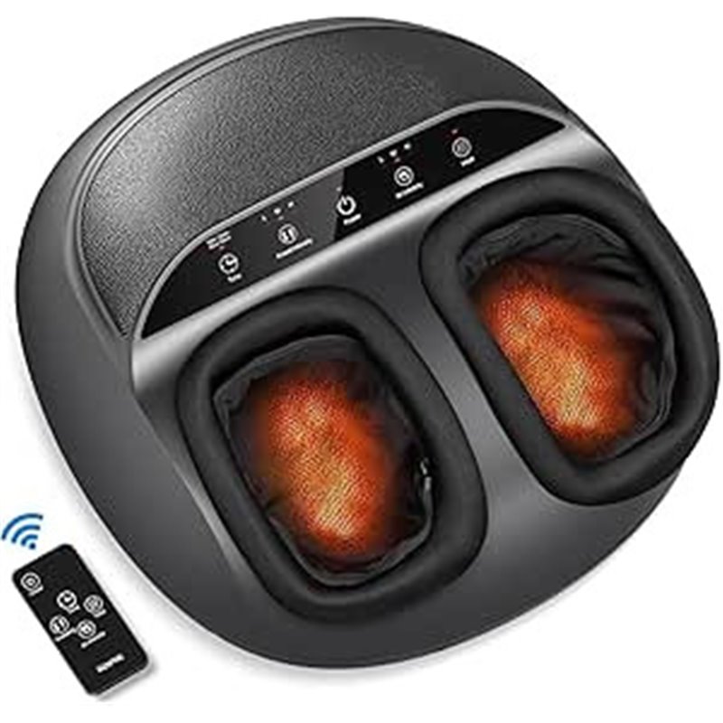 RENPHO  SHIATSU FOOT MASSAGER - COMPACT - WITH REMOTE CONTROL - BLACK