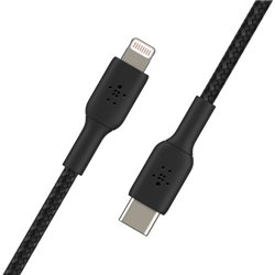 Belkin CAA004BT2MBK cable de conector Lightning 2 m Negro