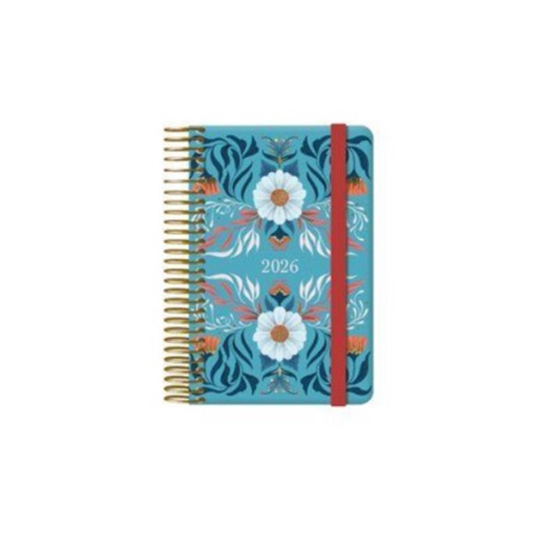 AGENDA 2026 CHARM ESPIRAL SEMANA VISTA BOLSILLO 8,5 X 13 CM. ROYAL DOHE 13253 - 26