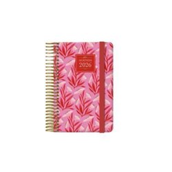 AGENDA 2026 CHARM ESPIRAL SEMANA VISTA BOLSILLO 8,5 X 13 CM. LADY DOHE 13251 - 26