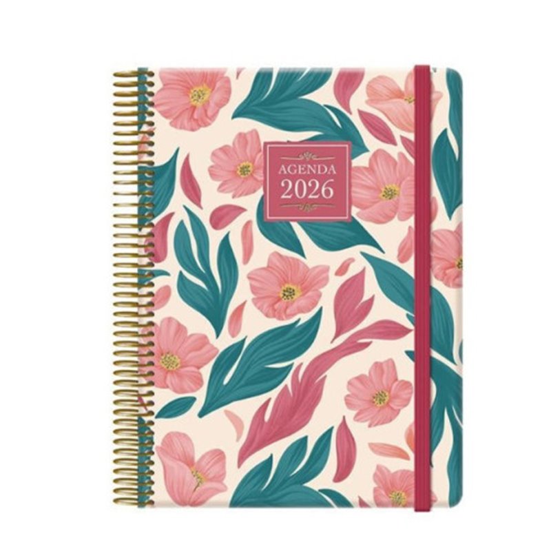AGENDA 2026 CHARM ESPIRAL DÍA PÁGINA 15 X 21 CM. GALA DOHE 13249 - 26
