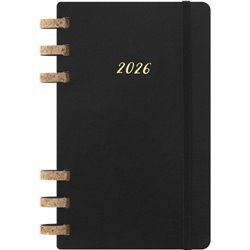 AGENDA 2026 TAPA BLANDA 12 MESES ESPIRAL L (13 X 21 CM) NEGRA MOLESKINE DSSPB12MWH3Y26