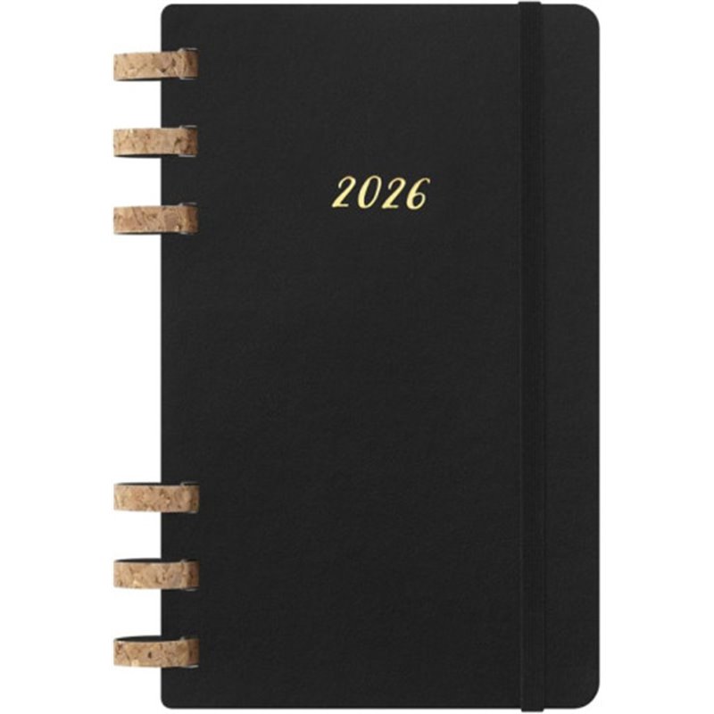 AGENDA 2026 TAPA BLANDA 12 MESES ESPIRAL L (13 X 21 CM) NEGRA MOLESKINE DSSPB12MWH3Y26
