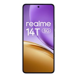 realme 14T 16,9 cm (6.67") Android 15 5G 8 GB 256 GB 6000 mAh Púrpura
