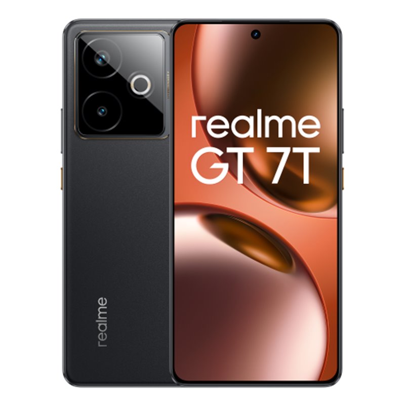 realme GT 7T 17,3 cm (6.8") SIM doble Android 15 5G USB Tipo C 12 GB 512 GB 7000 mAh Negro