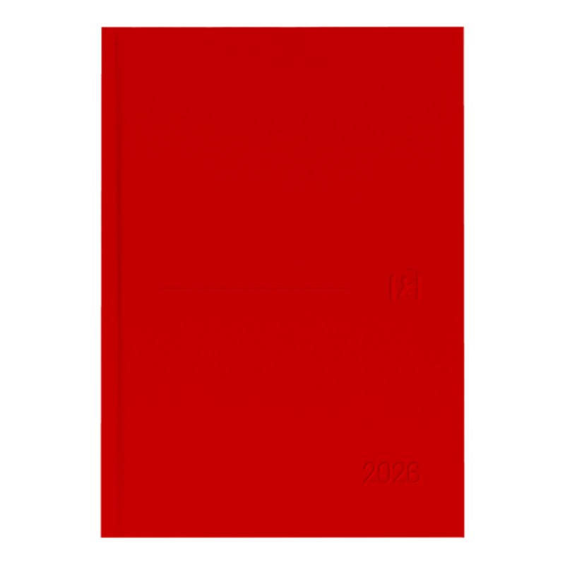 AGENDA 2026 MINIMAL A5 15X21CM DIA PAGINA COLOR ROJO OXFORD 400201724
