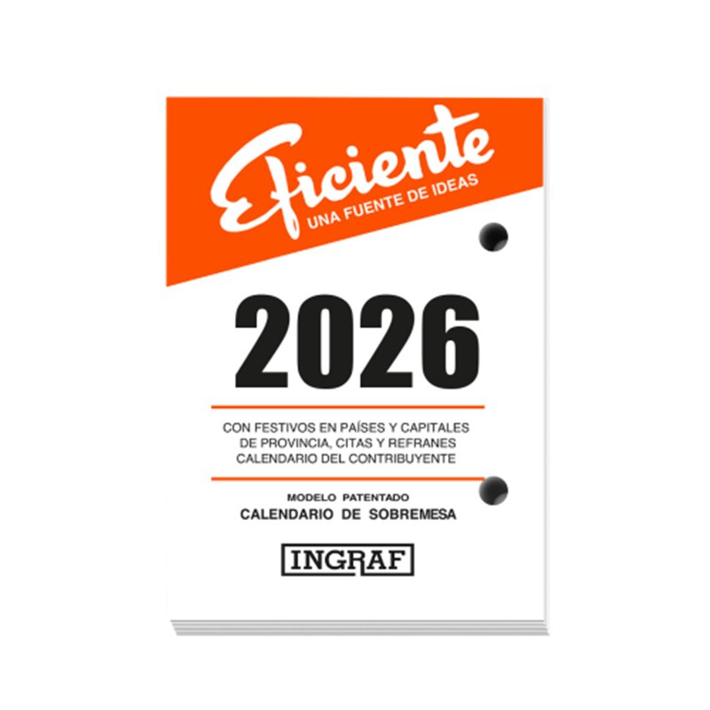 BLOC BUFFET 2026 EFICIENTE CASTELLANO INGRAF 356411