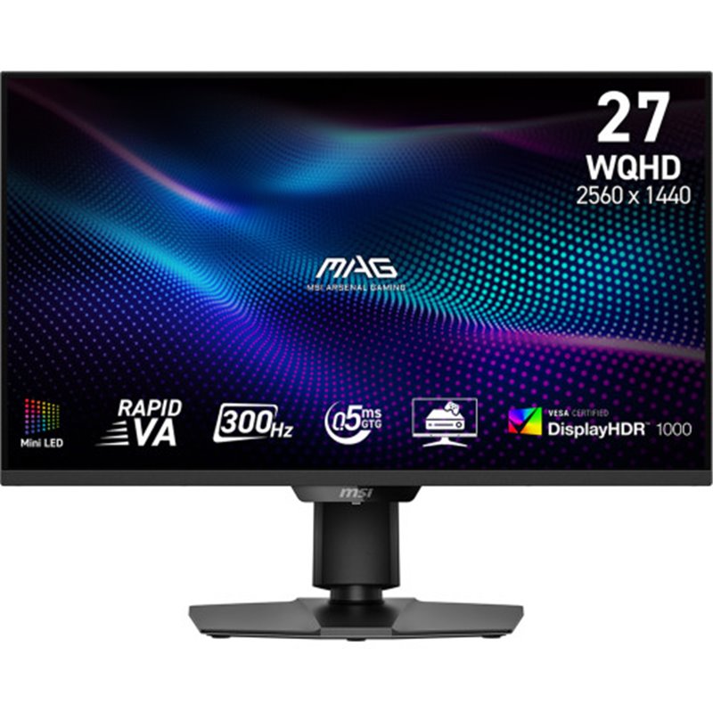 MSI MAG 274QPF X30MV pantalla para PC 68,6 cm (27") 2560 x 1440 Pixeles Wide Quad HD LCD Negro