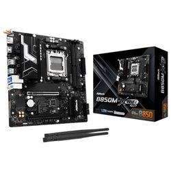 PLACA ASROCK B850M-X WIFI R2.0,AMD,AM5,B850,2DDR5,128GB,1HDMI+1DP,4SATA3,2.5GBLAN,WIFI6E+BT5.2,5USB3.2+2USB TYPE-C,MATX