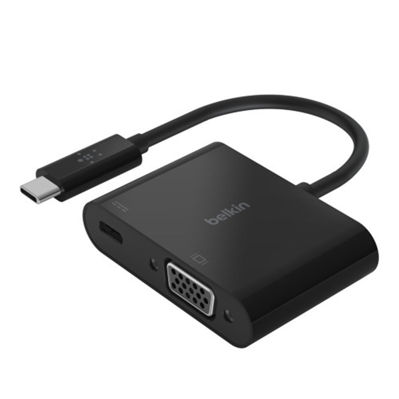 Belkin AVC001BTBK base para portátil y replicador de puertos USB 3.2 Gen 1 (3.1 Gen 1) Type-C Negro