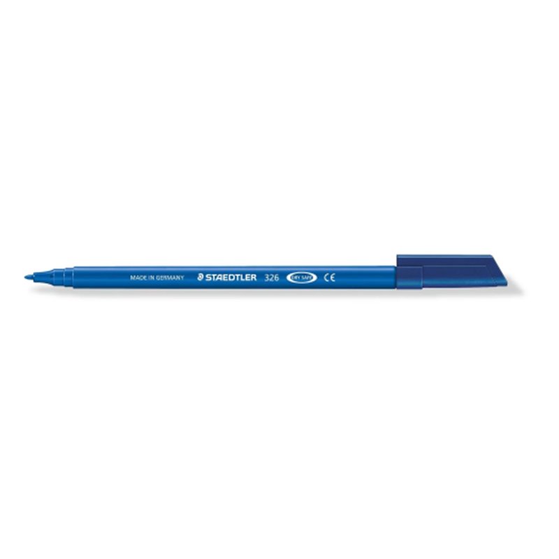 ROTULADOR NORIS PUNTA DE FIBRA 326 COLOR AZUL STAEDTLER 326-3