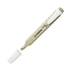 MARCADOR FLUORESCENTE SWING COOL NATURE TRAZO 1/4MM. VERDE BARRO STABILO 275/137