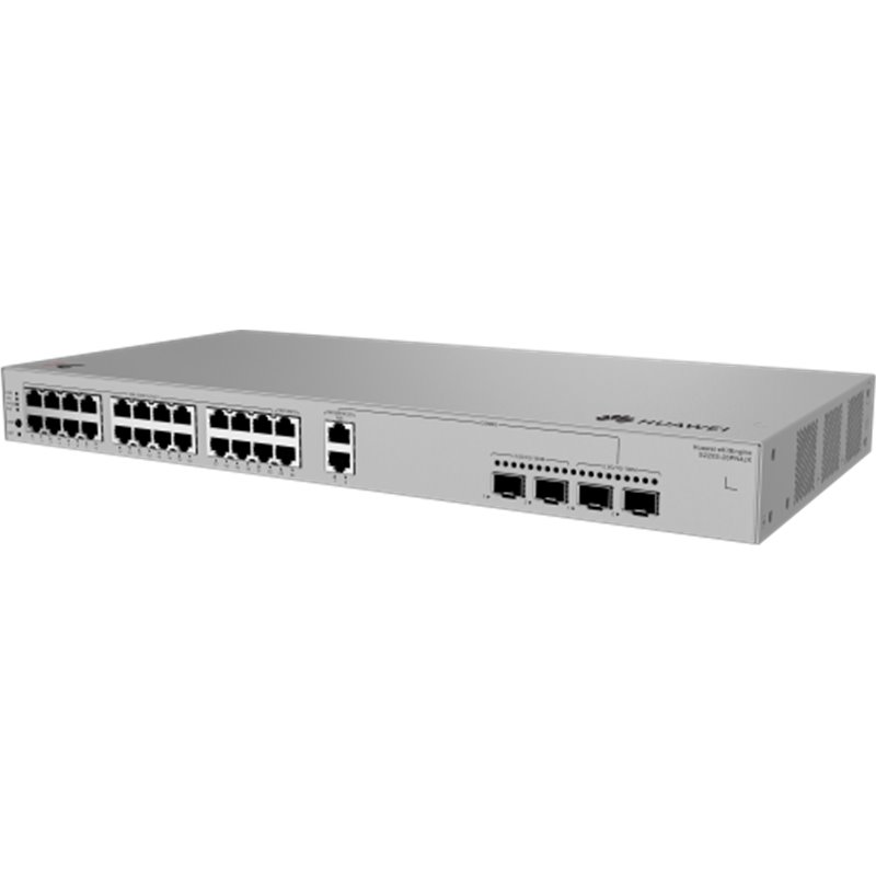 HUAWEI eKit S220S Series S220S-26PN4JX Gestionado L2 Gigabit Ethernet (10/100/1000) Energía sobre Ethernet (PoE) 1U Gris
