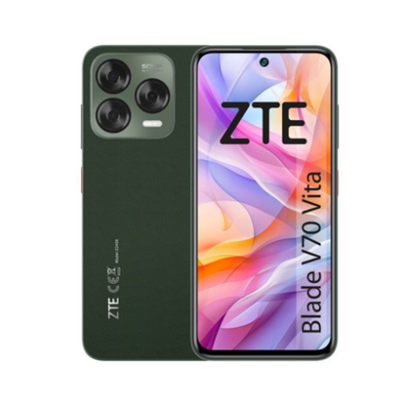 ZTE Blade V70 Vita 17 cm (6.7") SIM doble Android 14 4G USB Tipo C 8 GB 256 GB 5000 mAh Verde