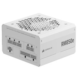 FUENTE ALIMENT. CORSAIR RM850E (2025) 80+ GOLD FULL MODULAR ATX 3.0 850 WATT BLANCA CP-9020293-EU