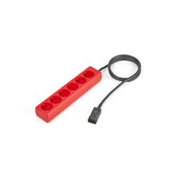 Salicru CABLE IEC SAL ROJO C14/6-SCHU 2mts