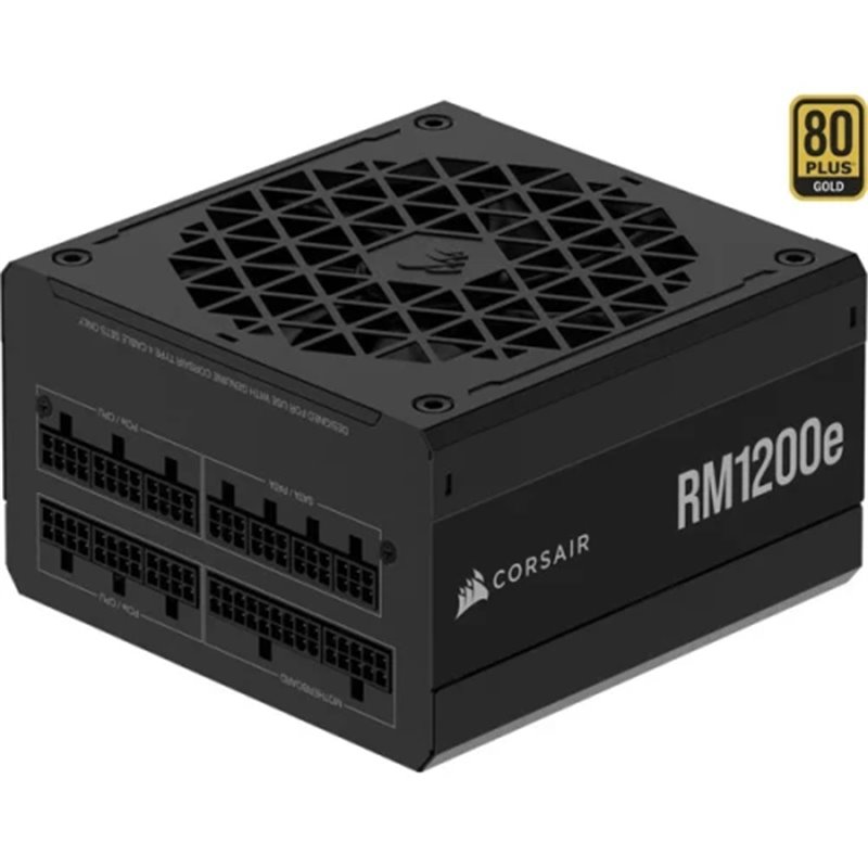 FUENTE ALIMENT. CORSAIR RM1200E (2025) 80+ GOLD FULL MODULAR ATX 3.0 1000 WATT CP-9020258-EU