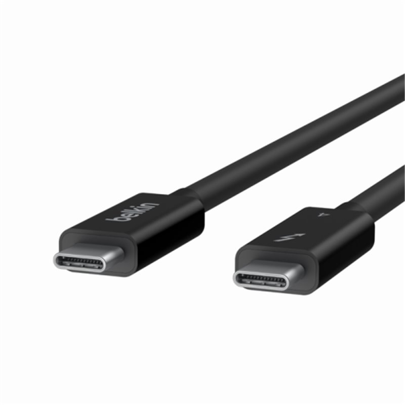 Belkin INZ003BT1MBK cable Thunderbolt 1 m 40 Gbit/s Negro