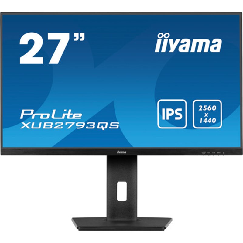 IIYAMA MONITOR IPS QHD, 27", AJUSTABLE, 100 HZ, HDMI