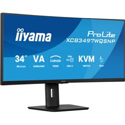 IIYAMA MONITOR VA, 2H 1DP,DOCK, KVM,  95W