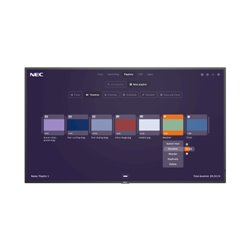 NEC MultiSync M431-MPi4 109,2 cm (43") LCD 500 cd / m² 4K Ultra HD Negro Procesador incorporado 24/7