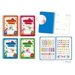 AGENDA ESCOLAR 2025-2026 BACK TO SCHOOL 4º SEMANA VISTA TAPA POLIPROPILENO INGRAF 333352