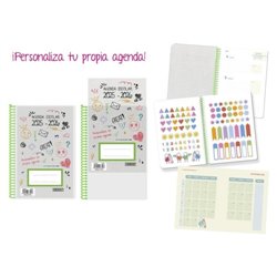 AGENDA ESCOLAR 2025-2026 PERSONALIZABLE 4º SEMANA VISTA TAPA POLIPROPILENO INGRAF 333353