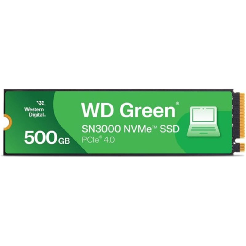 WD 500Gb,PCIe NVMe,Polaris3,BiCS6 QLC,M.2 2280,Vivaldi,WD Green SN3000