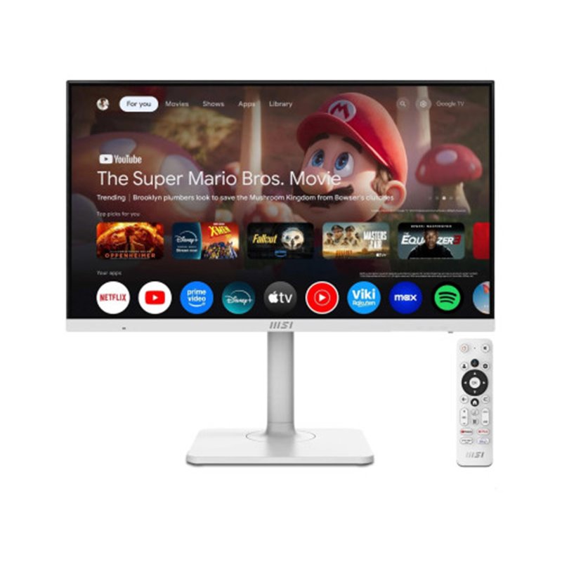 MSI MONITOR MODERN MD272UPSW. 27" IPS PLANO. 3840X2160 . 60HZ. BLANCO