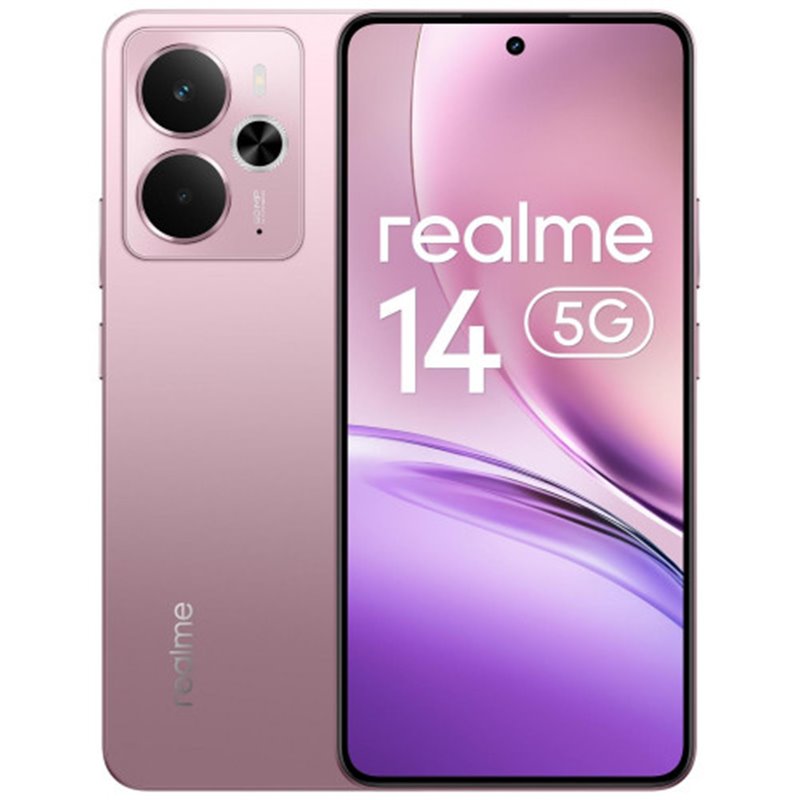 realme 14 16,9 cm (6.67") SIM doble Android 15 5G 12 GB 256 GB 5860 mAh Rosa