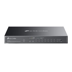 TP-Link Omada ES210GMP switch Gestionado Gigabit Ethernet (10/100/1000) Energía sobre Ethernet (PoE) Negro