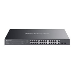 TP-Link Omada ES228GMP switch Gestionado Gigabit Ethernet (10/100/1000) Energía sobre Ethernet (PoE) Negro