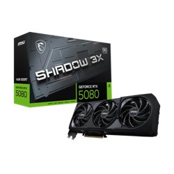 MSI GEFORCE RTX 5080 16G SHADOW 3X OC tarjeta gráfica NVIDIA 16 GB GDDR7