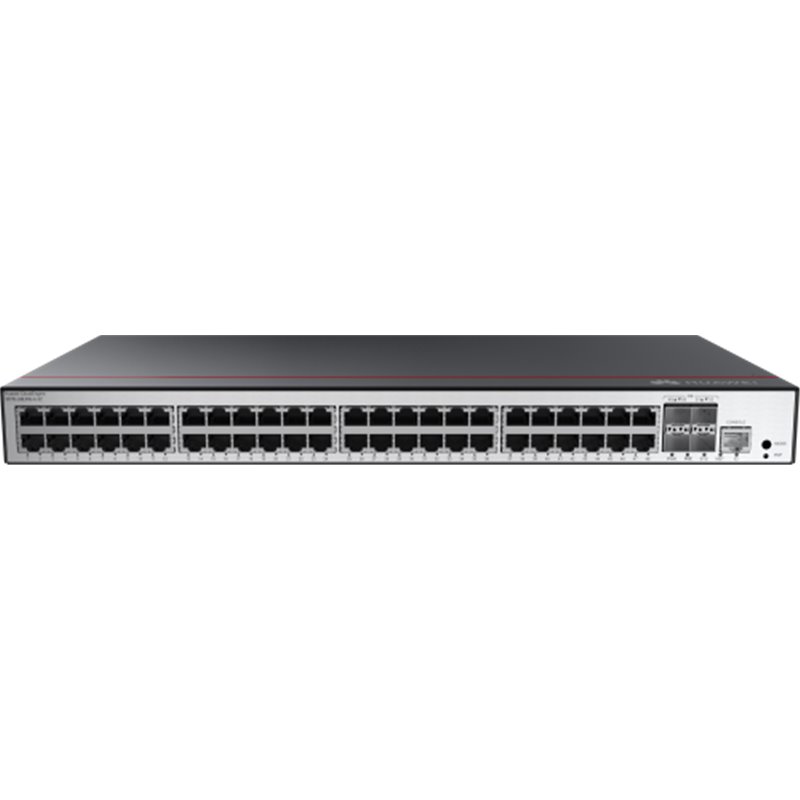 Huawei CloudEngine S5735-L48LP4S-A-V2 Gestionado L3 Gigabit Ethernet (10/100/1000) Energía sobre Ethernet (PoE) 1U Negro, Plata