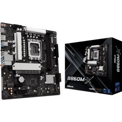 Asrock B860M-X Intel B860 LGA 1851 (Socket V1) micro ATX